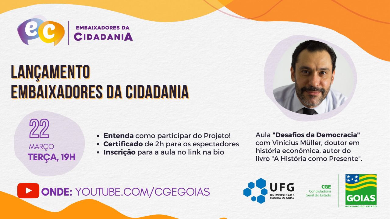 Lançamento Embaixadores da Cidadania